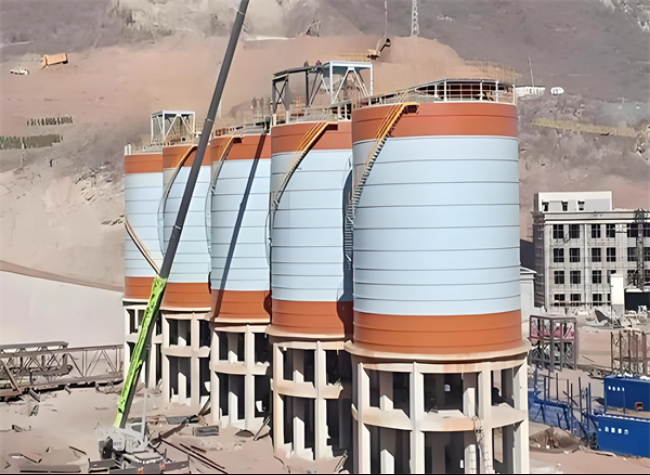 耒阳高架钢板仓